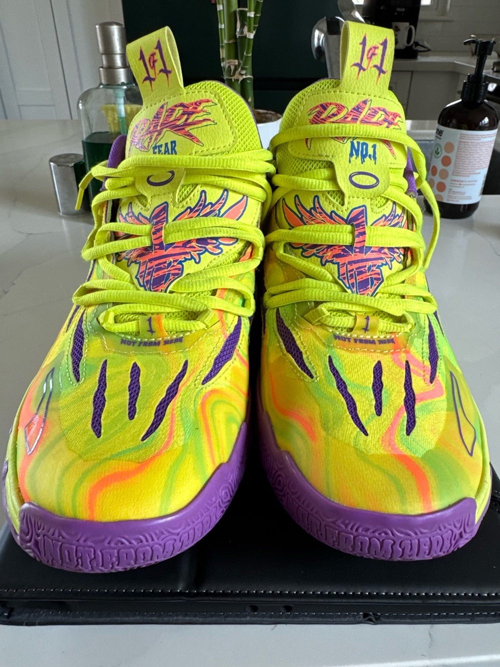 Puma LaMelo Ball MB.03 Spark Basketball Shoes Mens 8.5